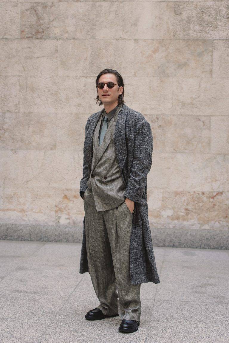  - Leo Dell’Orco’s Fluid Walk at Giorgio Armani