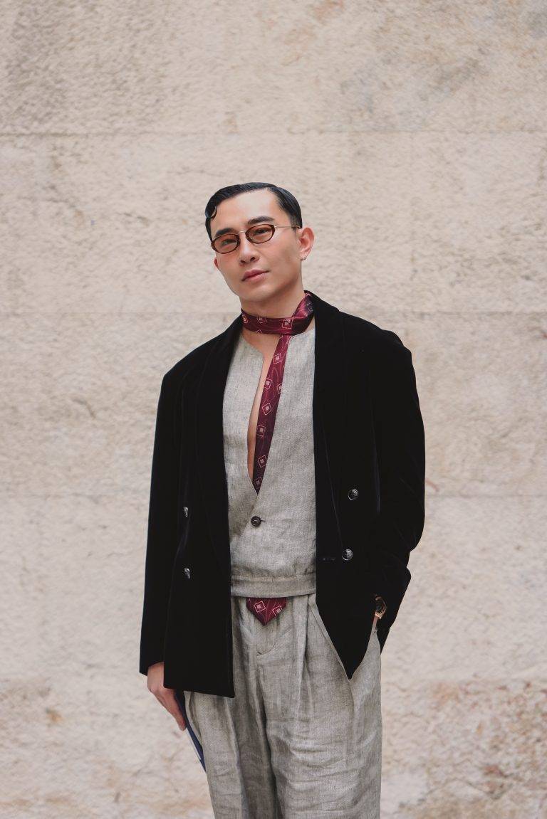  - Leo Dell’Orco’s Fluid Walk at Giorgio Armani