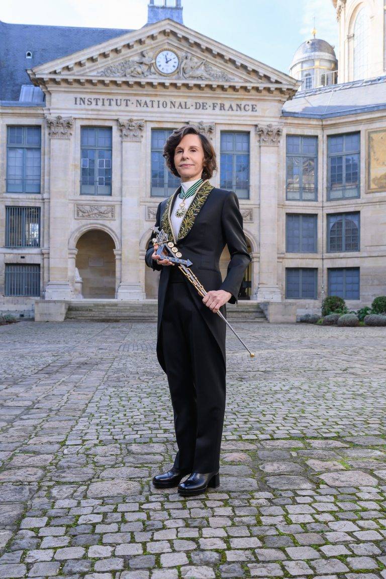  - L’entrée sous la coupole de Valérie Belin à l’Académie des beaux-arts