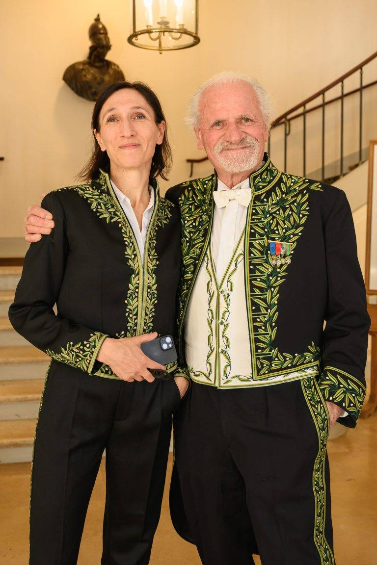  - L’entrée sous la coupole de Valérie Belin à l’Académie des beaux-arts