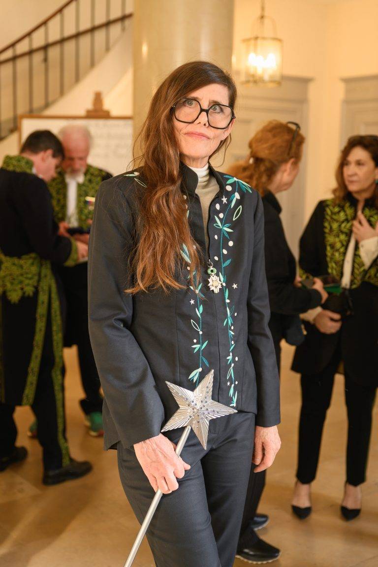  - L’entrée sous la coupole de Valérie Belin à l’Académie des beaux-arts
