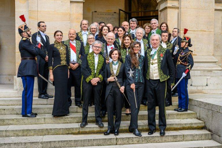L’entrée sous la coupole de Valérie Belin à l’Académie des beaux-arts