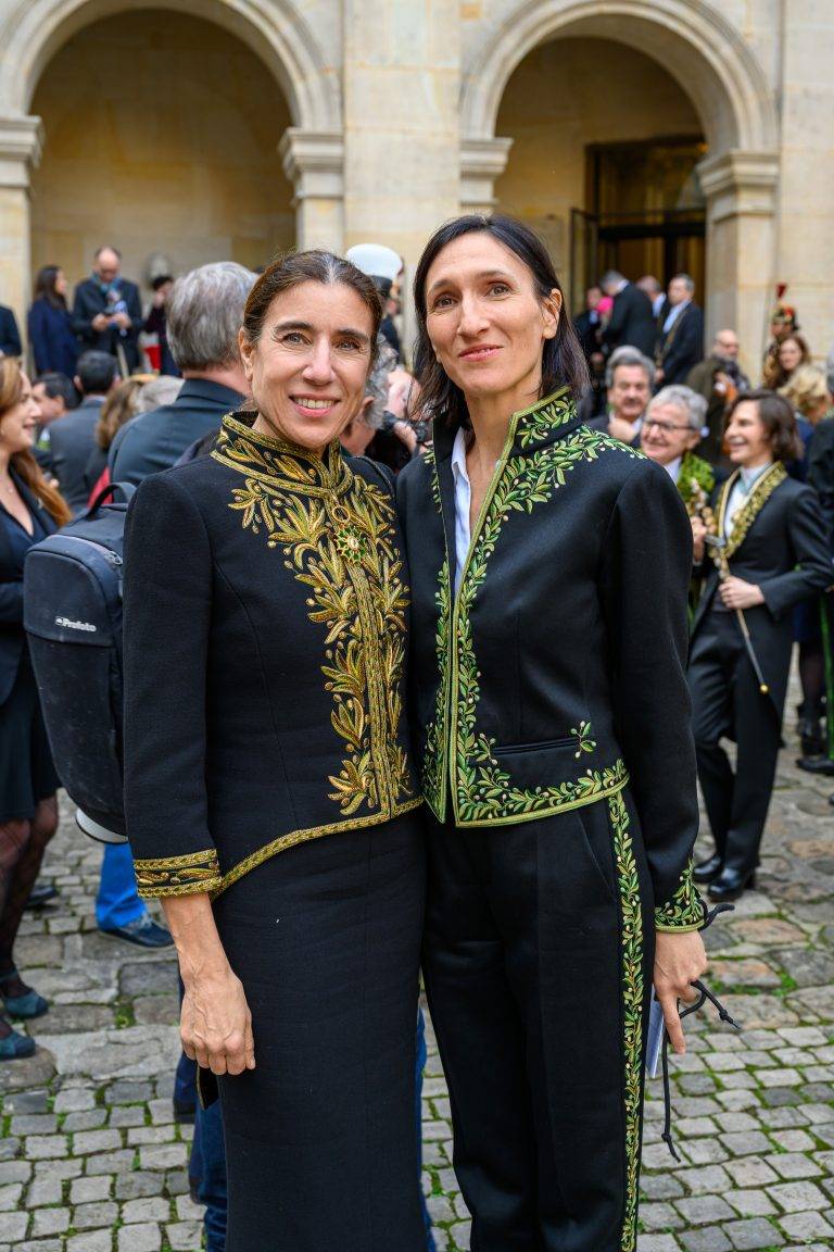  - L’entrée sous la coupole de Valérie Belin à l’Académie des beaux-arts